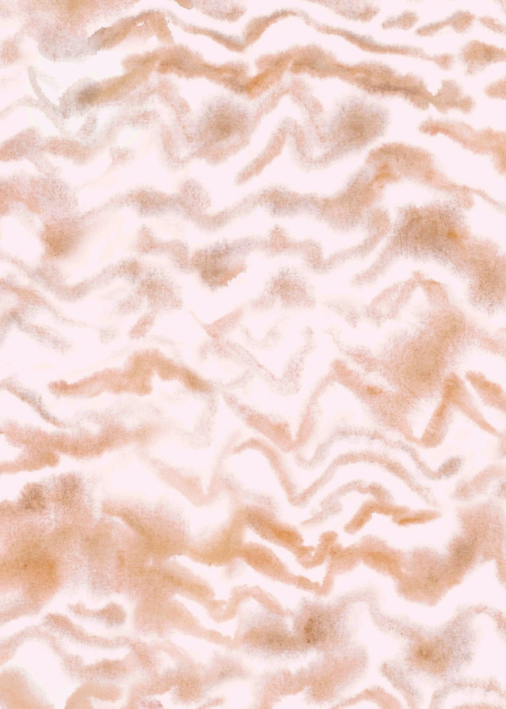 Wavy pattern in beige and white